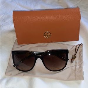 TORY BURCH Slim Square Sunglasses